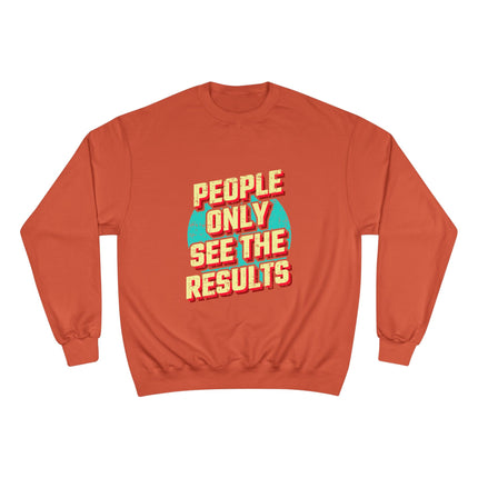 Champion-Sweatshirt mit Typografie-Motiv