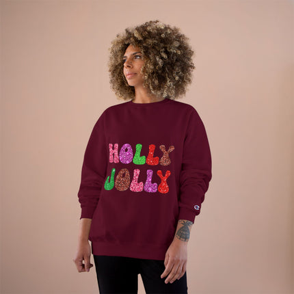 Christmas themed Champion Sweatshirt