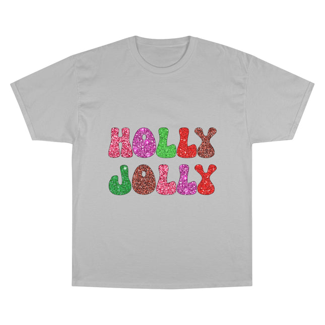 Champion-T-Shirt mit Weihnachtsmotiv