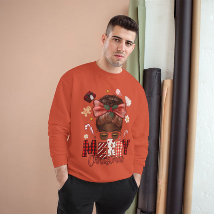 Christmas themed Champion Sweatshirt