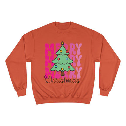 Christmas themed Champion Sweatshirt