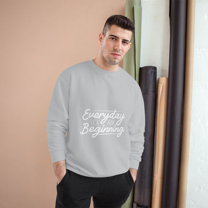 Champion-Sweatshirt mit Typografie-Motiv
