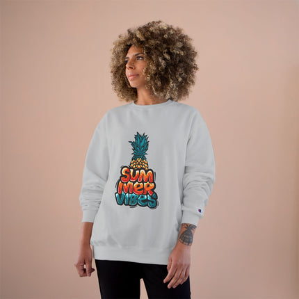 Champion-Sweatshirt mit Typografie-Motiv