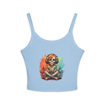 Halloween-Themen Damen Spaghetti Strap Tank Top 