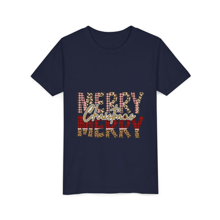 Christmas themed Youth Short Sleeve Tee