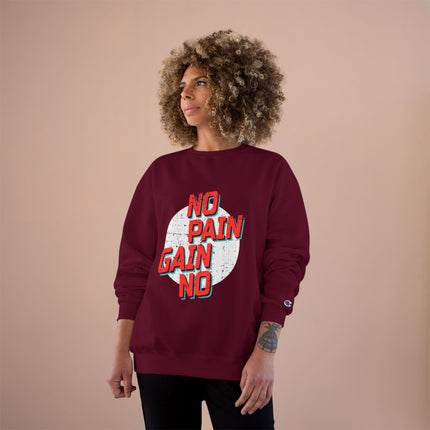 Champion-Sweatshirt mit Typografie-Motiv