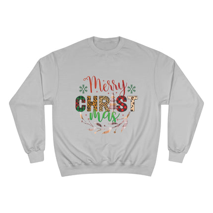 Christmas themed Champion Sweatshirt