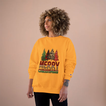 Christmas themed Champion Sweatshirt