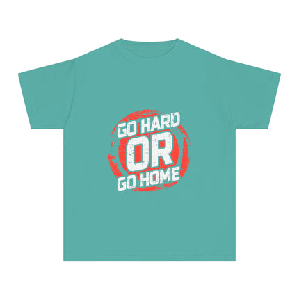 Typography themed Youth Midweight Tee