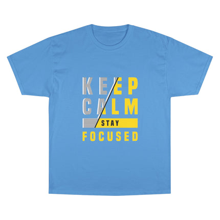 Champion-T-Shirt mit Typografie-Motiv