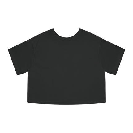 Typography themed Champion Women's Heritage Cropper T-Shirt