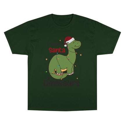 Champion-T-Shirt mit Weihnachtsmotiv