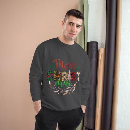 Christmas themed Champion Sweatshirt