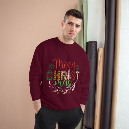 Christmas themed Champion Sweatshirt
