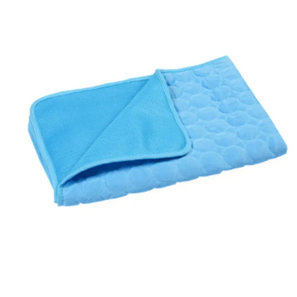 Cooling Pet Mat – Ice Silk Summer Bed