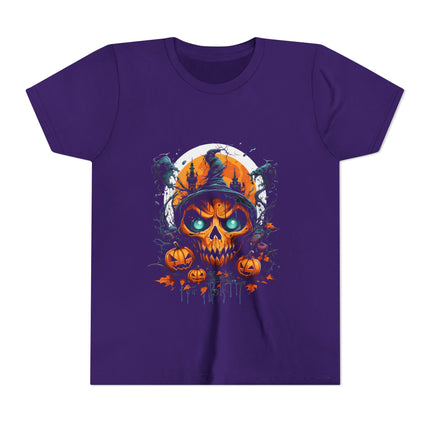 Halloween themed Youth Short Sleeve Tee