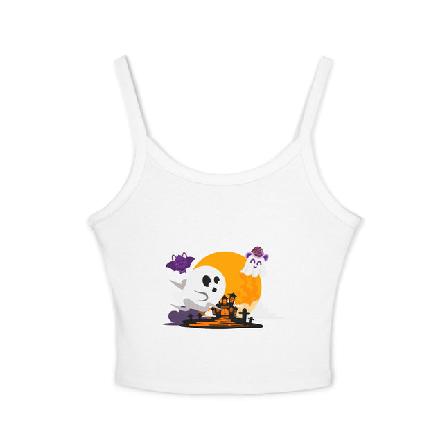 Halloween-Themen Damen Spaghetti Strap Tank Top 