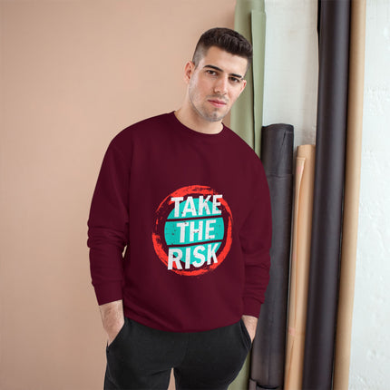 Champion-Sweatshirt mit Typografie-Motiv