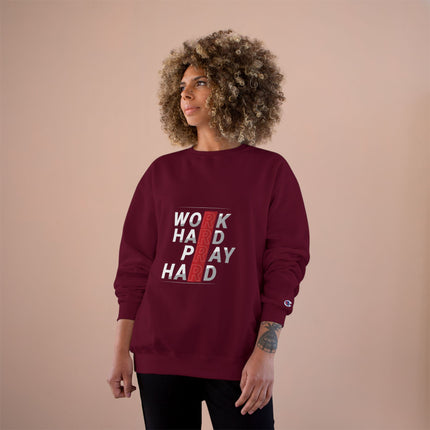 Champion-Sweatshirt mit Typografie-Motiv