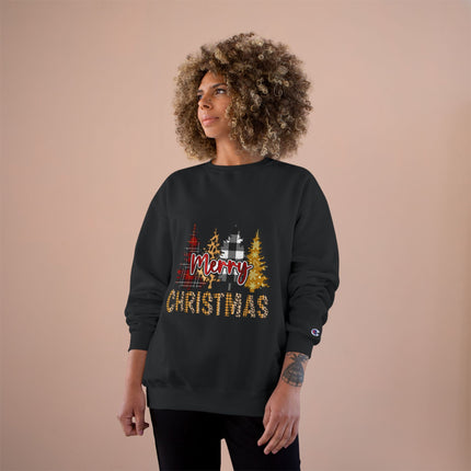 Christmas themed Champion Sweatshirt