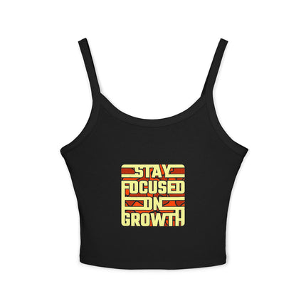 Typografie Themen Damen Spaghetti Strap Tank Top 