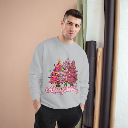 Christmas themed Champion Sweatshirt