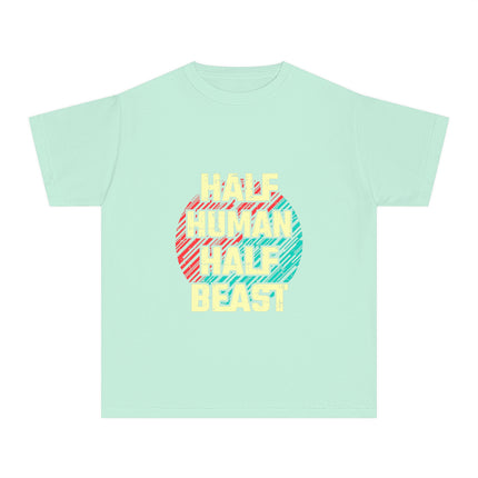 Typography themed Youth Midweight Tee