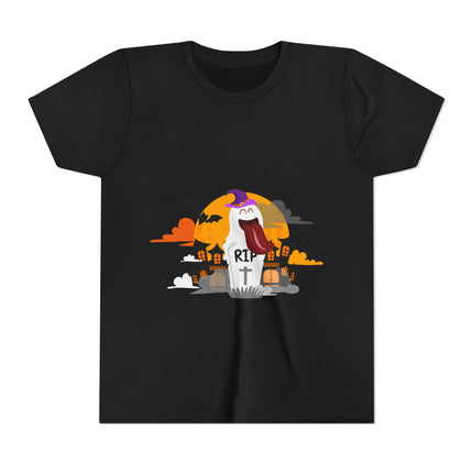 Halloween themed Youth Short Sleeve Tee
