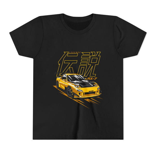 Car Enthusiast themed Youth Short Sleeve Tee