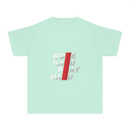 Typography themed Youth Midweight Tee