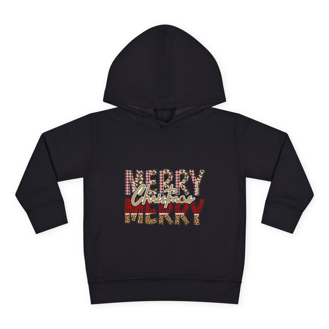 Christmas themed Toddler Pullover Fleece Hoodie