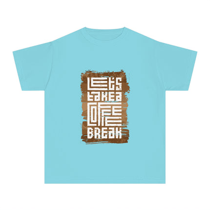 Typography themed Youth Midweight Tee