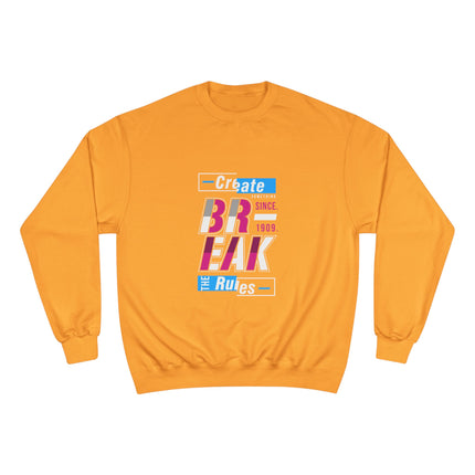 Champion-Sweatshirt mit Typografie-Motiv