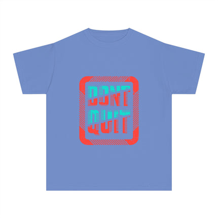 Typography themed Youth Midweight Tee