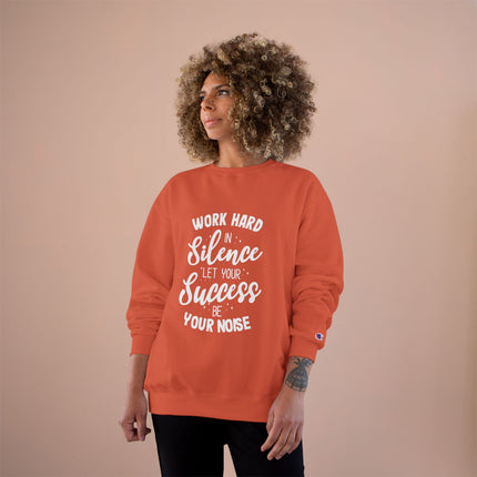 Champion-Sweatshirt mit Typografie-Motiv