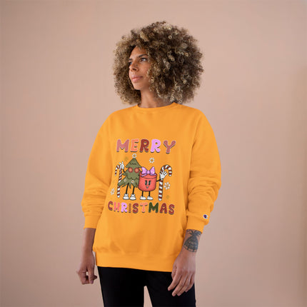 Christmas themed Champion Sweatshirt