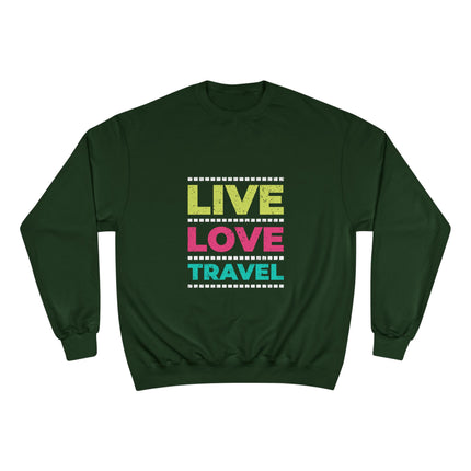 Champion-Sweatshirt mit Typografie-Motiv