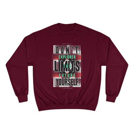 Champion-Sweatshirt mit Typografie-Motiv