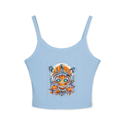 Halloween-Themen Damen Spaghetti Strap Tank Top 