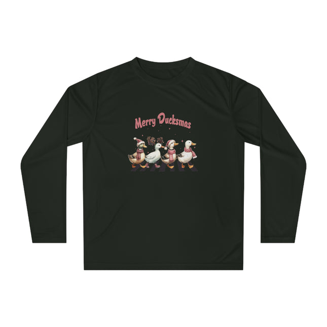 Christmas themed Unisex Performance Long Sleeve Shirt