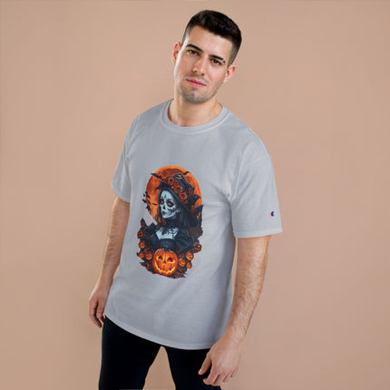 Champion-T-Shirt mit Halloween-Motiv