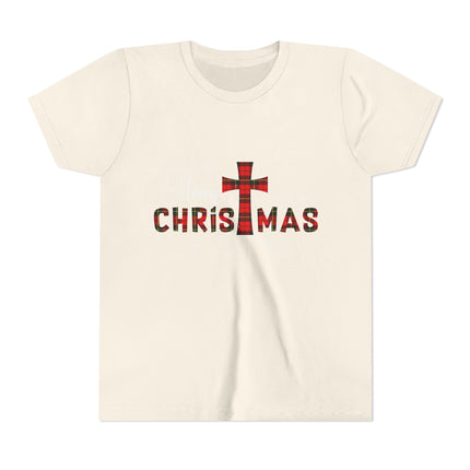 Kurzärmeliges T-Shirt für Jugendliche mit Weihnachtsmotiv