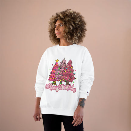 Christmas themed Champion Sweatshirt