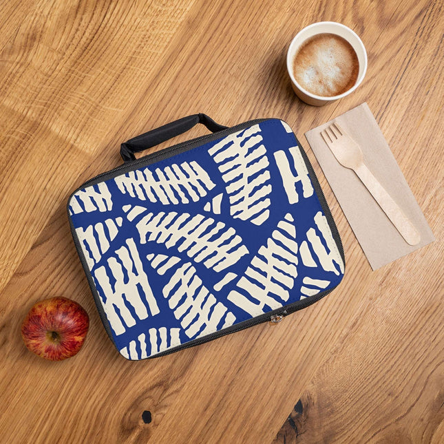 Cute Blue Pattern design themed Lunch Bag