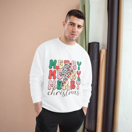 Christmas themed Champion Sweatshirt