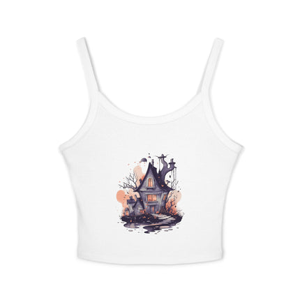 Halloween-Themen Damen Spaghetti Strap Tank Top 