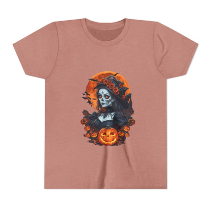 Halloween-Kurzarm-T-Shirt für Jugendliche