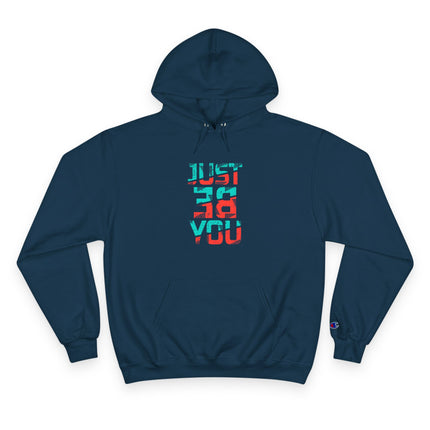 Typography themed Champion Hoodie