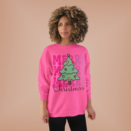 Christmas themed Unisex EcoSmart Crewneck Sweatshirt