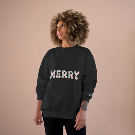 Christmas themed Champion Sweatshirt
